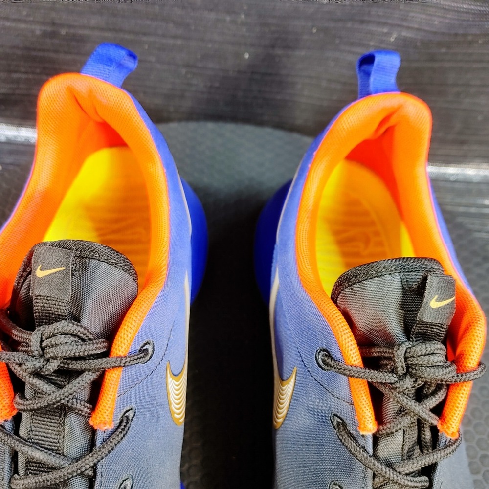 Nike Pennfast Roshe Men Size 10 Running Athletic Shoe Sneaker Blue Orange - Picture 6 of 9